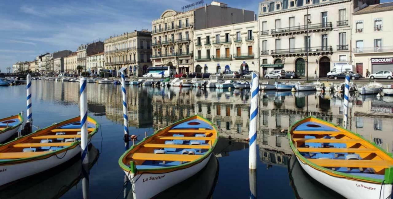 Grand Appartement Sur Canal A 2 Pas Du Centre Ville De Sète Zewnętrze zdjęcie